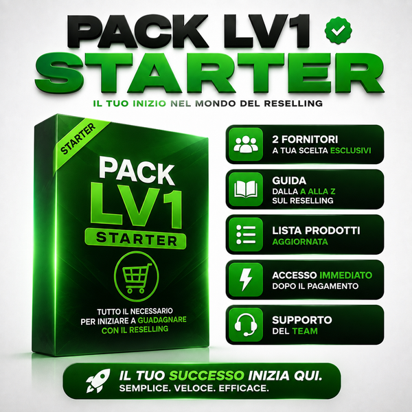PACK LV1 - STARTER
